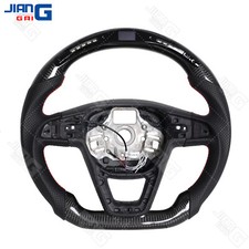 Real Carbon Fiber LED Steering Wheel for Seat Leon Cupra MK3 Arona 2013-2018