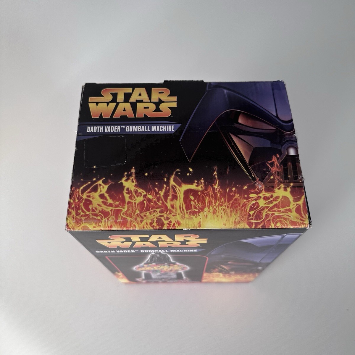 2005 Star Wars Darth Vader Bubble Gum Ball Machine Dispenser Comic