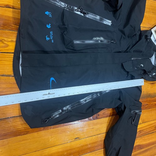 OFF-WHITE x Nike 007 Gore-Tex Jacket Gorpcore Men's Size Small DQ6456-010 NEW - Picture 14 of 22