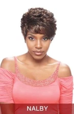 NALBY - VANESSA SYNTHETIC HAIR SHORT STRAIGHT WIG