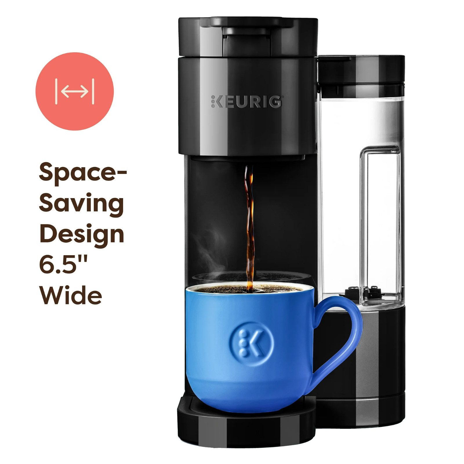 Keurig K-Express Essentials Black Single-Serve K-Cup Pod Coffee Maker