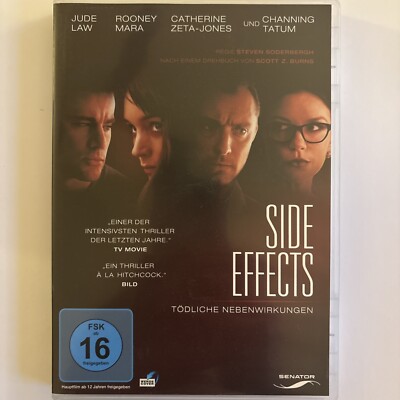 SIDE EFFECTS | DVD | Thriller | FSK 16 | Zustand sehr gut