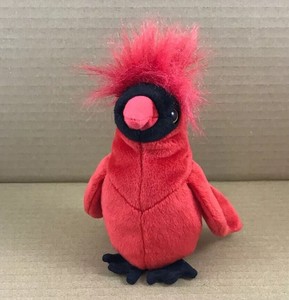 red bird beanie baby