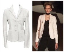 $14k Tom Ford For Gucci White Sheared Mink Fur Blazer