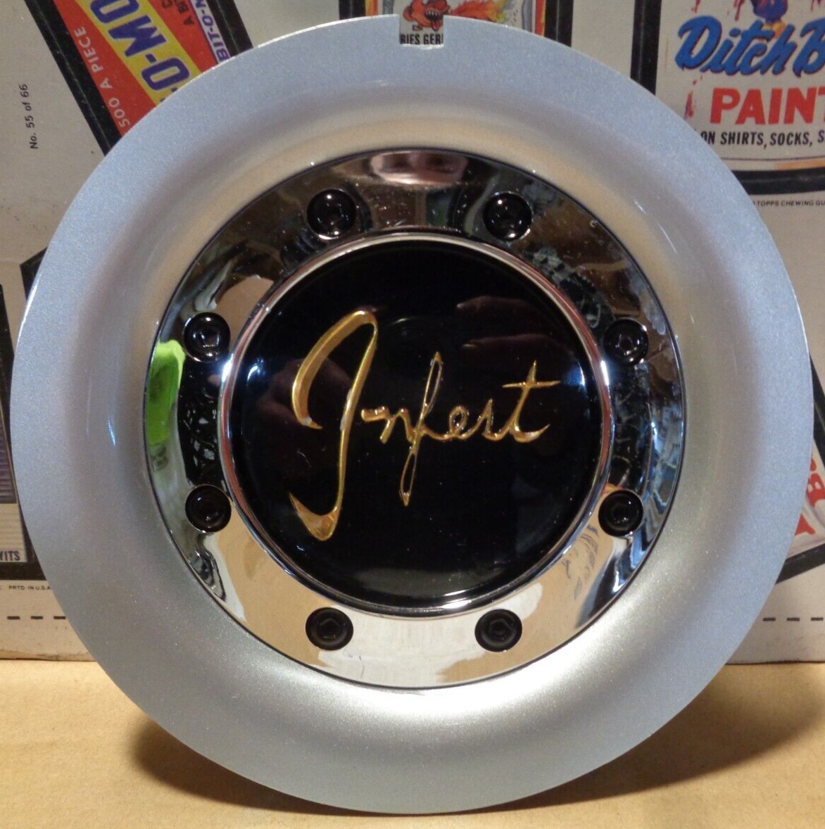 Infest Custom Wheels Center Cap Dust Cover USED-image