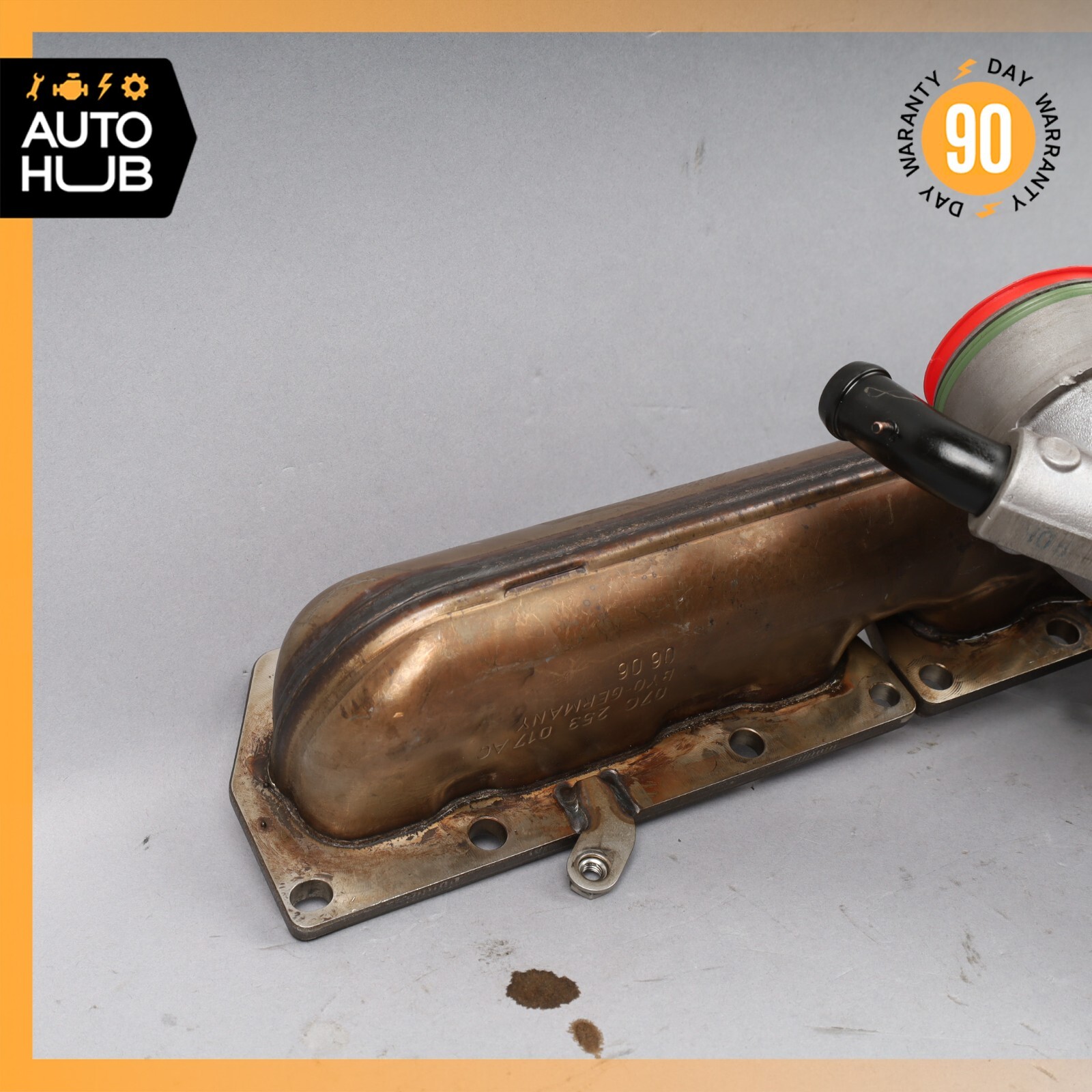 03-08 Bentley Continental GT 6.0L W12 Turbocharger Turbo Manifold Left Side OEM