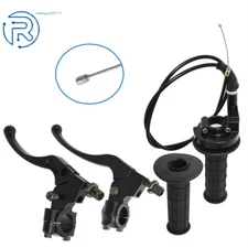 For Honda Baja Doodlebug 7/8" Handlebar Grip Throttle Cable Clutch Brake Lever