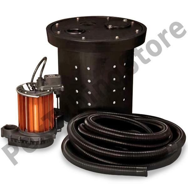Liberty Csp237 Crawl Space Sump Pump Kit 1/3 HP CSP237 for sale online