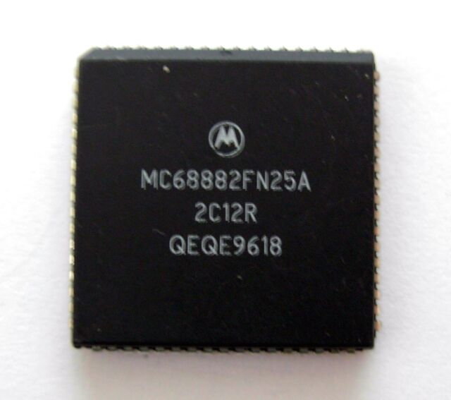 Motorola MC 68882 FN25 FPU 25Mhz ATARI MEGA STE FALCON FRIEND APPLE Processor-