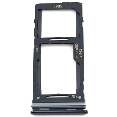 Original Samsung Galaxy M52 5G (SM-M526B) SIM / SD-Karten Tray Schwarz - GH98-46930A