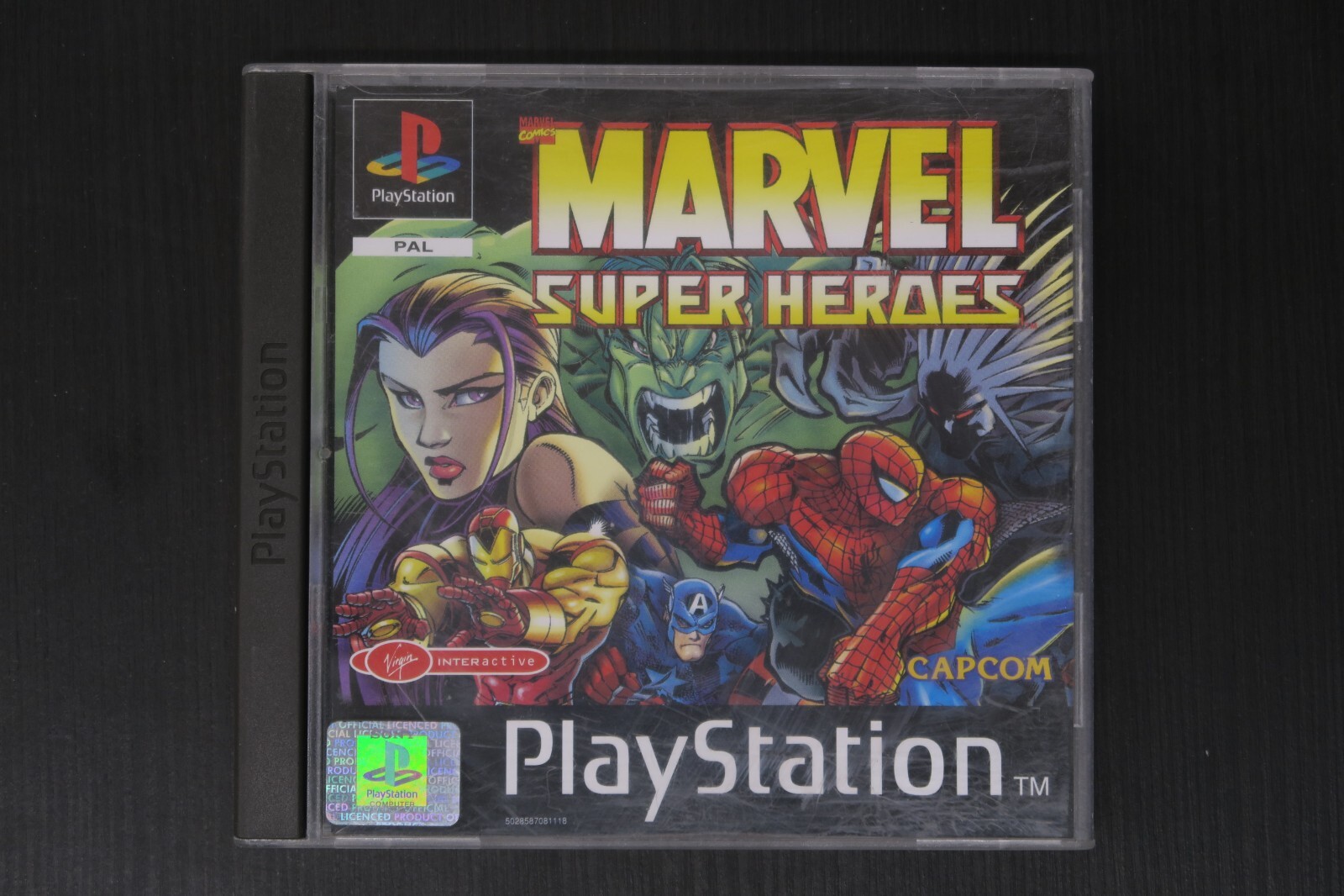 Marvel Super Heroes PS1 Complet PAL FR Sony PlayStation 1