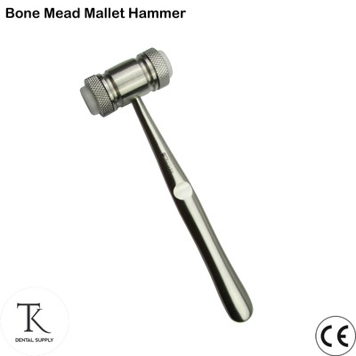 Chirurgische Hämmer Bone Mead Mallet Hammer Ímplantatchirurgie Instrumente Neu