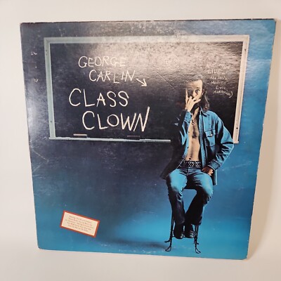 George Carlin LP Record Album Class Clown 1972 Gatefld Hype Seven