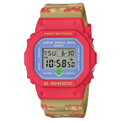 G-SHOCK  DW5600SMB-4  SPORT DIGITAL RUBBERIZED WATCH SUPER MARIO BROS.