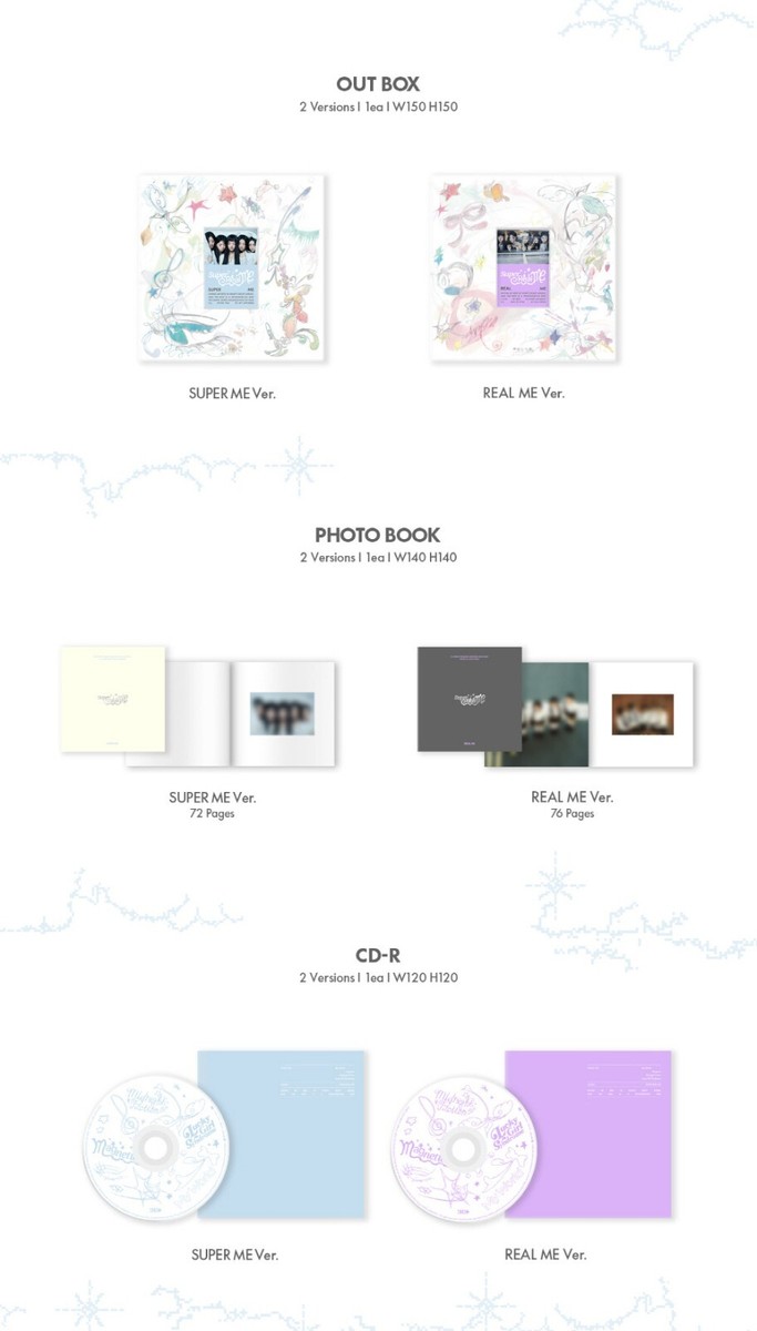 Restock Date 4/30] ILLIT - 1st Mini Album SUPER REAL ME CD | eBay