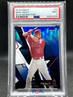 Mike Trout 2018 Topps Finest BLUE Refractor 071/150 PSA 9 Mint Card #50