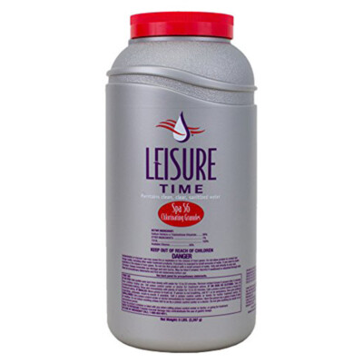 Leisure Time E5 Spa 56 Chlorinating Granules, 5 Pound Maintains Clear Water