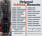 Orignal Gazal Remote Control for Satellite Receiver , ريموت جهاز غزال الاصلي