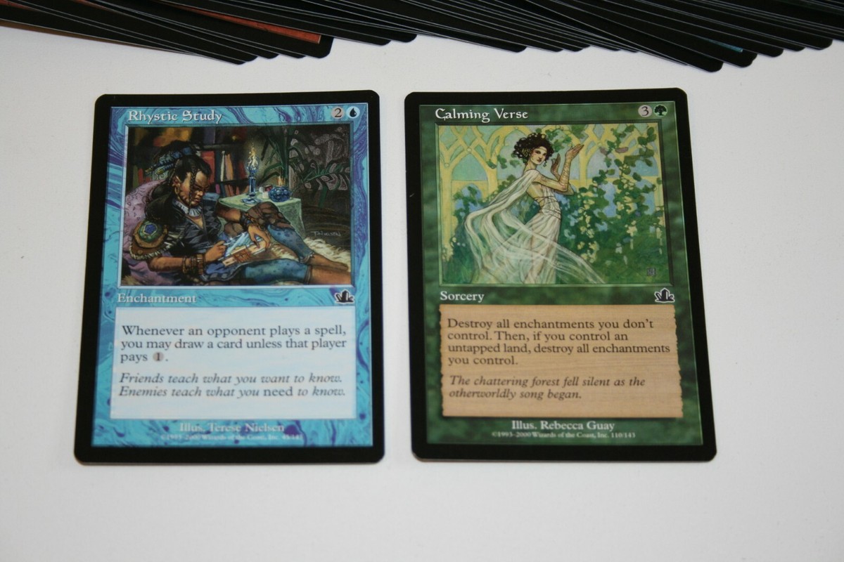 MTG Prophecy Complete Common Set 55 cards Pack Fresh-Rhystic Study