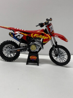 FMF Dirt Bike Replica 1:12 New Ray Toy Model 015999 | eBay
