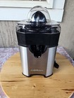 Cuisinart CCJ-500FR Stainless Steel Citrus Juicer - Silver/Black TESTED