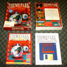 THEME PARK MYSTERY - Atari ST diskette complet en boite et notice d'instruction