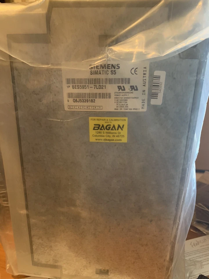 Tarjeta Siemens Simatic S5 usada en máquina de moldeo por inyección husky  Foto 2 de 3
