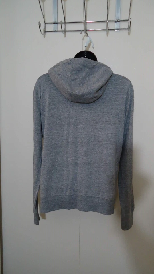 Xersion 女式连帽衫全拉链棉混纺灰色 S 码小号 — 第 3/4 张图片
