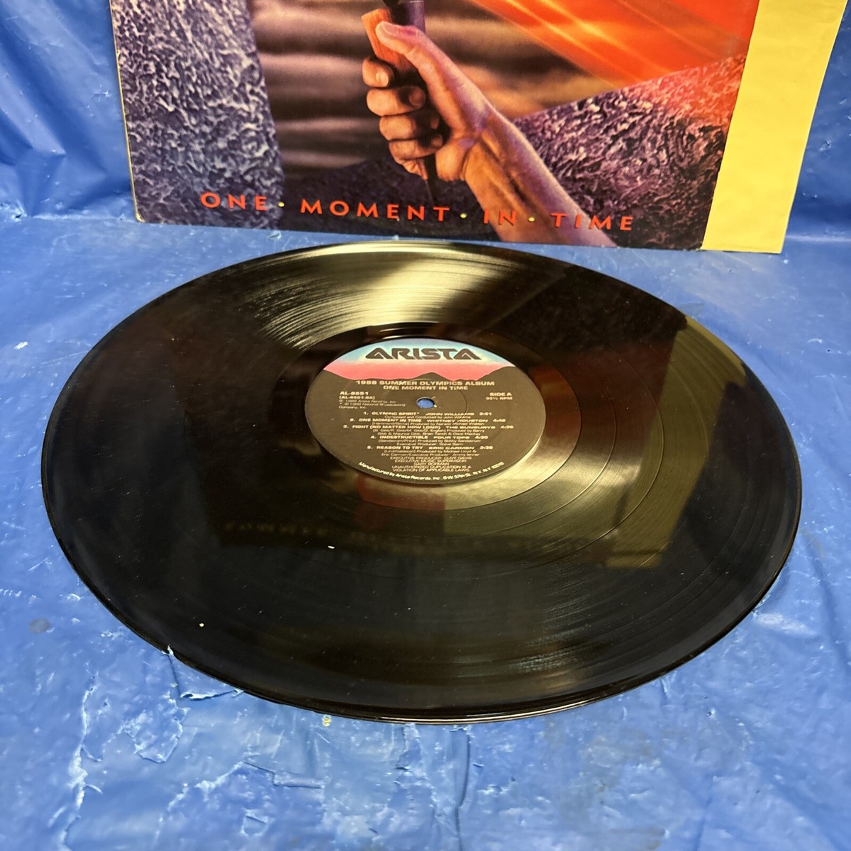 1988 SUMMER OLYMPICS ALBUM VINYL LP WHITNEY HOUSTON, TAYLOR DAYNE