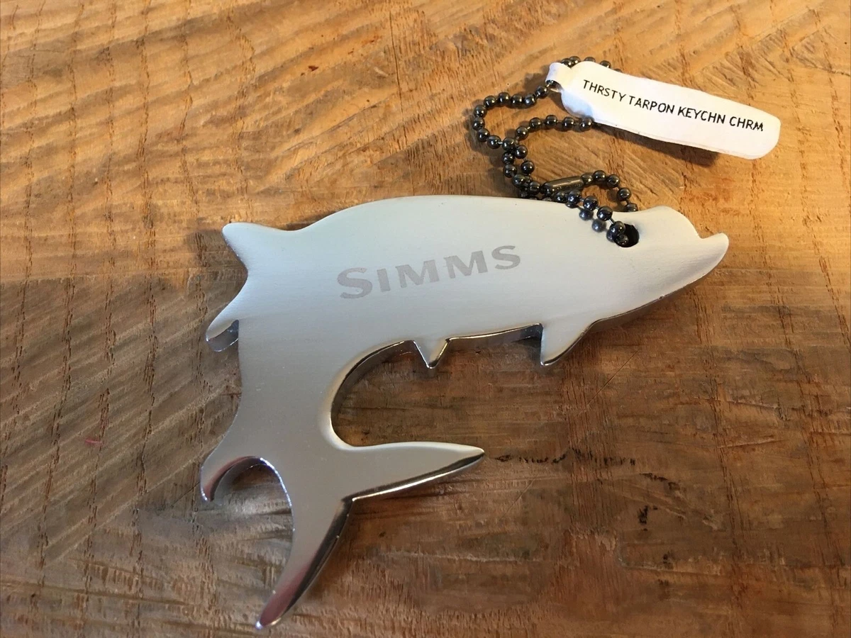 Simms Fishing Products Thirsty Tarpon Keychain bottle opener eBay
