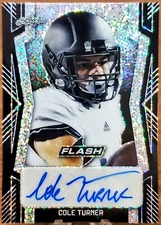Cole Turner RC 2022 Leaf Flash Black Sparkle Auto Ultra Rare SSP /10 🔥