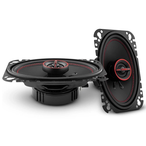 DS18 G4.6Xi 4x6 2-Way Coaxial Car Stereo Speakers 135W 4Ohm MylarTweeter 4 x 6 - 第 2/7 張圖片