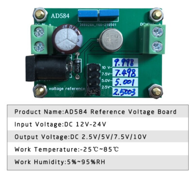 NEW 4 Channel DAC ADC AD584 High Precision Voltage Reference Module Programmable