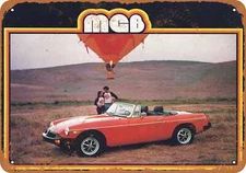 METAL SIGN - 1979 MGB - Vintage Look Reproduction