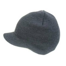 Top Headwear Winter Cuffless Beanie Visor