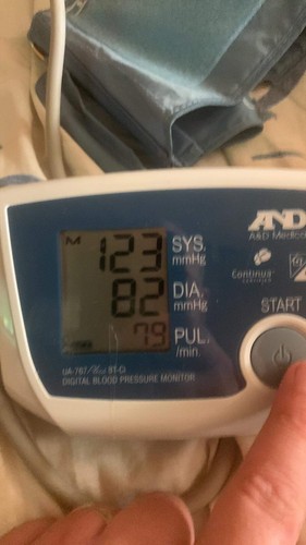 A&D MEDICAL UA-767PBT-CI  DIGITAL BLOOD PRESSURE MONITOR Tested Great - Afbeelding 6 van 8