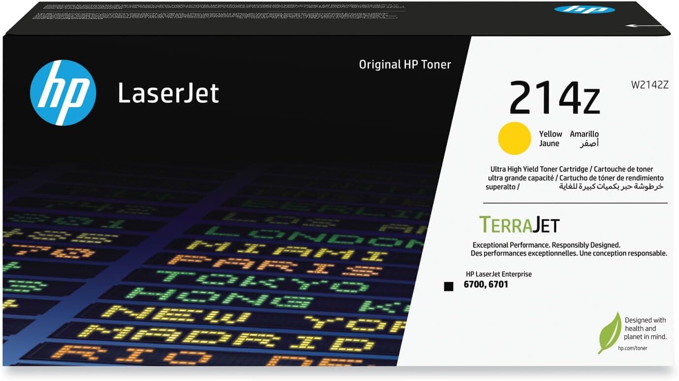 Тонер-картридж HP W2142Z217Z желтого цвета со сверхвысокой емкостью 26 тыс страниц ISOIEC 197 122790₽