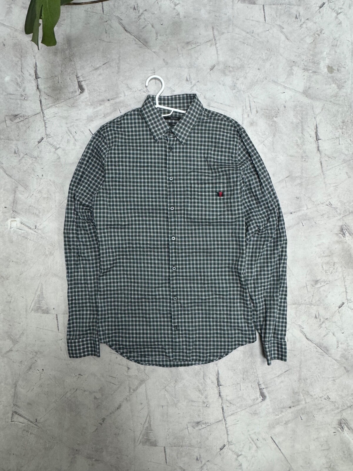 Vintage Gucci Checkered Men's Shirt Classic Retro Style