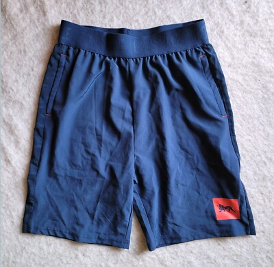 Boys Blue Lonsdale Polyester Shorts Action Sports Size 14