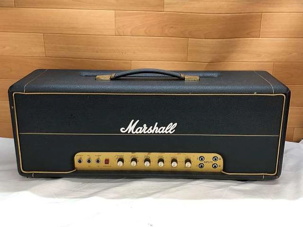MARSHALL 1959 MKII SUPER LEAD 100W Head Amplifier Black 1987 