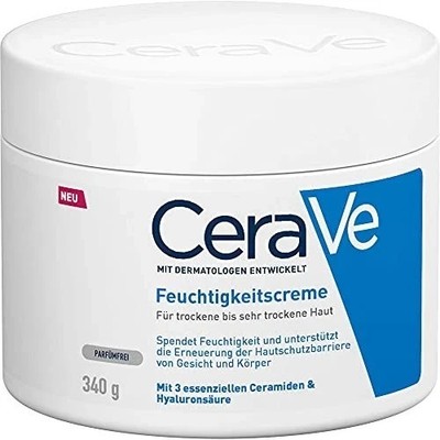 CeraVe Moisturizing Cream 340gm Very Dry Skin Face Body Moisturizer