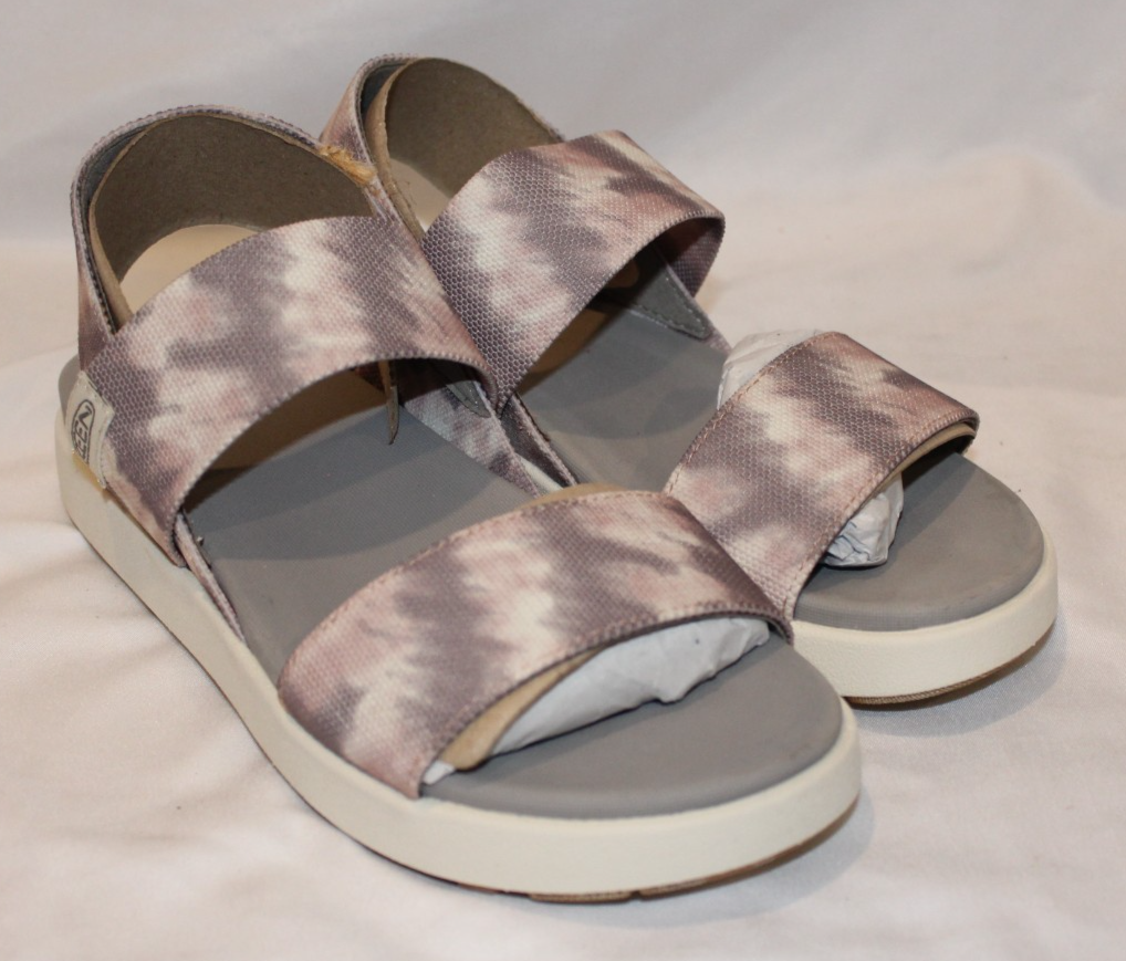 Sandali donna Keen taglia 7 5 Elle cinturino posteriore cervo tie dye slingback nuovi con scatola $95
