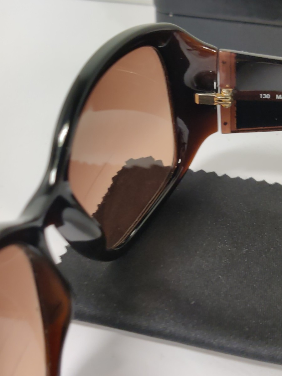 Fendi Brown Crystal Embellished Sunglasses style: FS5263R 209 New Authentic FENDI FS5263R 209 Brown Gradient Crystal  main image 4