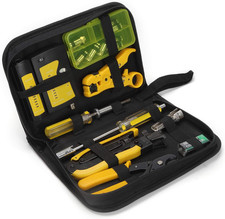 F Compression Tool Coax Cable Crimper Kit, Ad...