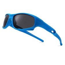 Kids Sunglasses for Boys Girls, Polarized Sports Youth Sunglasses with Strap ...