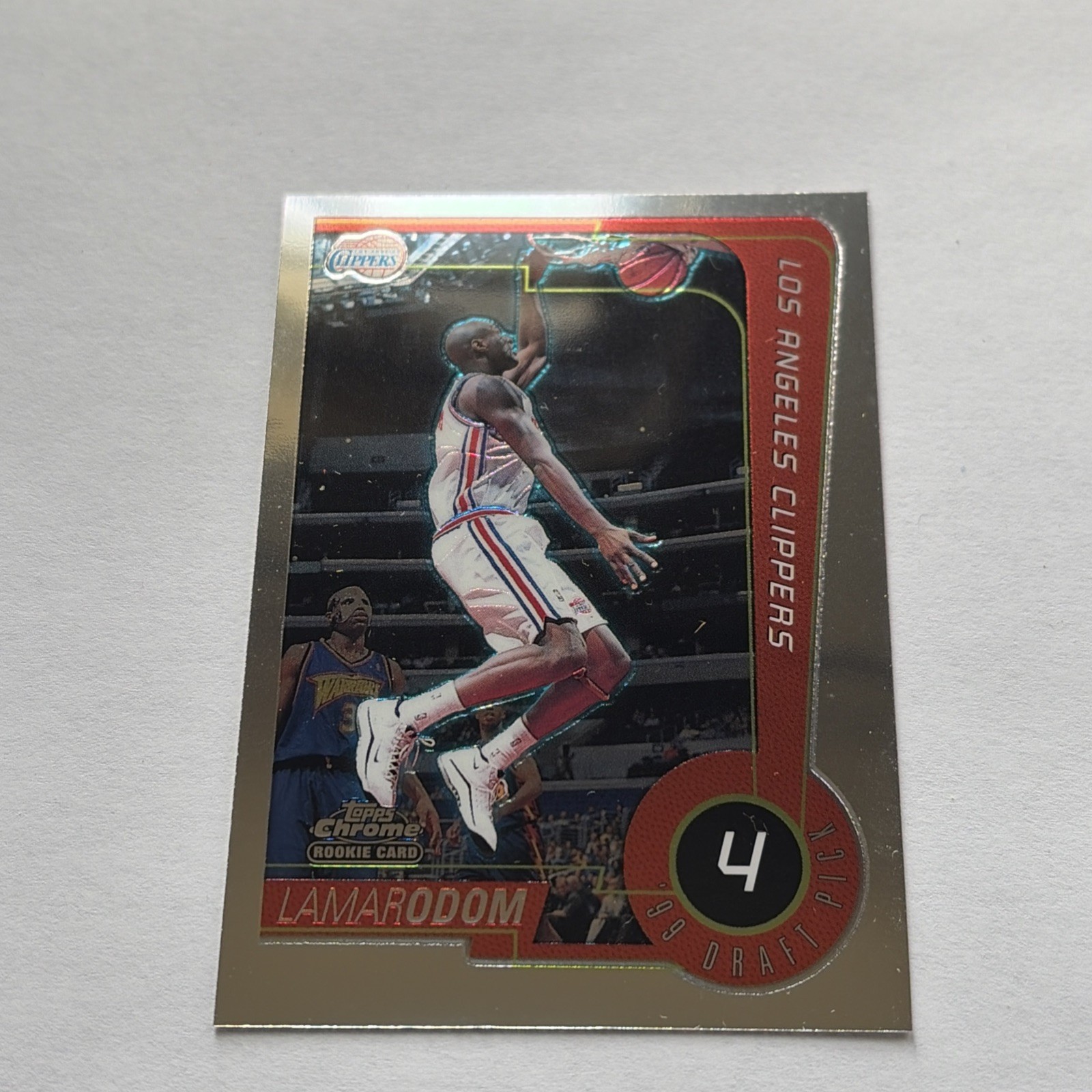 1999-00 Topps Chrome - '99 Draft Pick Lamar Odom #231 Refractor (RC)