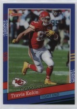 2021 Panini Clearly Donruss Retro 1991 Green /25 Travis Kelce #91-13 k4s