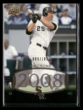 2008 Upper Deck Timeline Jim Thome 2004 UD Timeless Teams Gold #/100