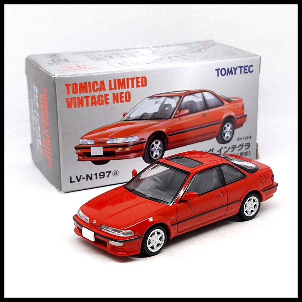 Tomica Limited Vintage NEO LV-N197a Honda Integra 3 door coupe XSi
