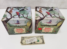 Grolier - Wildlife Adventure Cards - 2 Boxes Education Homeschool Science - READ